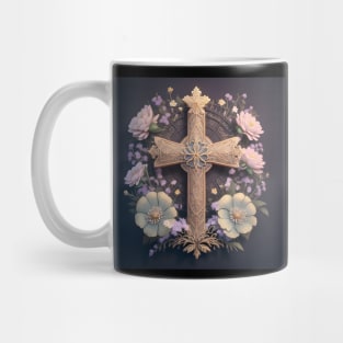 Filigree Cross Mug